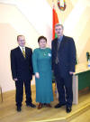 I kairės: Dr. T.Lakhvich, Dr. A.V.Torchova, Prod.dr. V.Lamanauskas